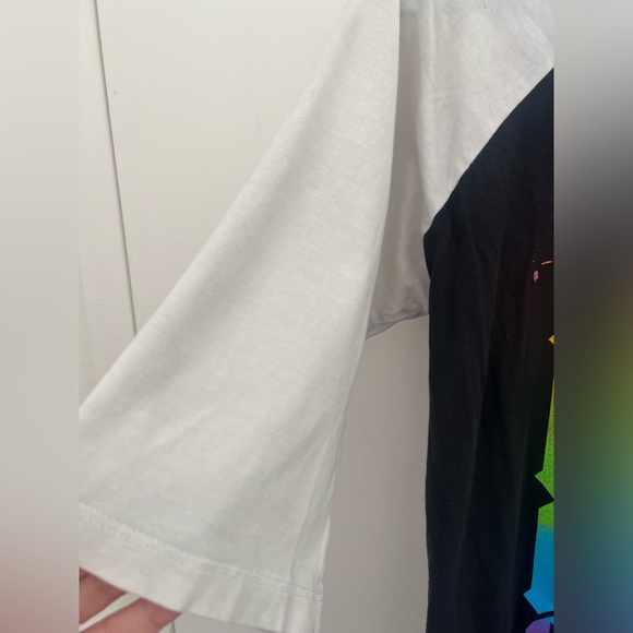 AC/DC Guitar Mid Sleeve T Shirt multicolored print - Picture 3 of 4